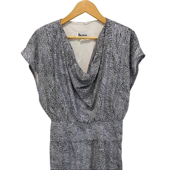 Vintage 70s-80s Silver Sparkle Animal Print Small USA Made - Picture 9 of 15